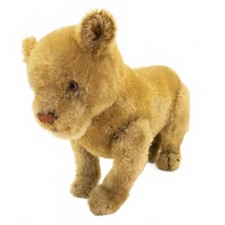 Steiff Lioness Early 20th Century Mohair Fully Jointed