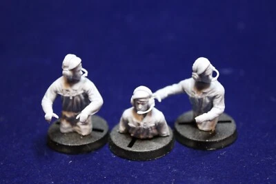 PEDDINGHAUS-DECALS Peddinghaus-3 D Druck 1:35 M48 Crew 3 Mann Halbfiguren