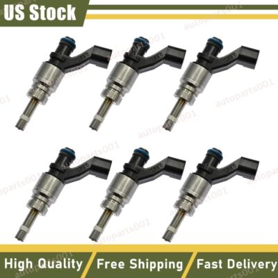 6PCS New Fuel Injectors JSD8-75 for Isuzu Axiom Rodeo 2004 3.5L V6 8973126200