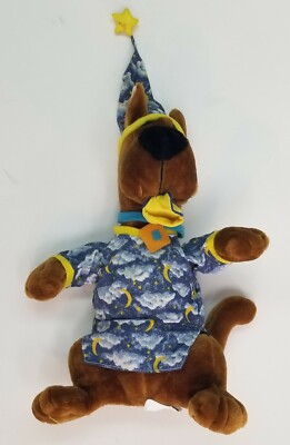 1998 Scooby Doo In Pajamas Plush Stuffed Animal Cartoon Network