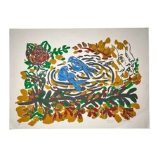 ZAIDA DEL RIO. Engraving. Serigraphy. Contemporary art. Cuban art. Cuban painter