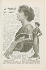 1914 Olga Petrova Panthea Actress Singer English Polish Bird Cage Story CO8