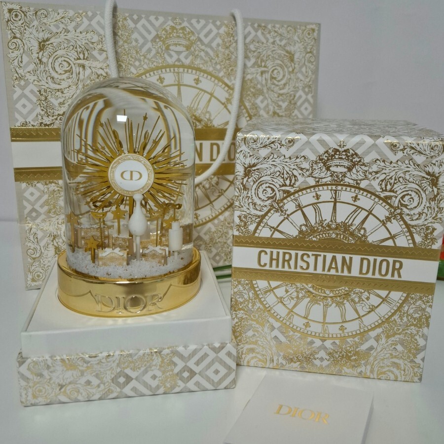 Christian Dior 2024 Christmas Holiday Gift Snow Globe