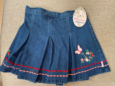 andmary Jade highwaist mini skirt Ｍ Buster Brown Mary Jane Skort mini skirt size 6 Brand New With Tags