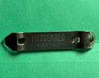 SWEET VINTAGE 1957 FITZGERALD BEER ALE 3 5/16" BOTTLE & CAN OPENER TROY NEW YORK — photo 1
