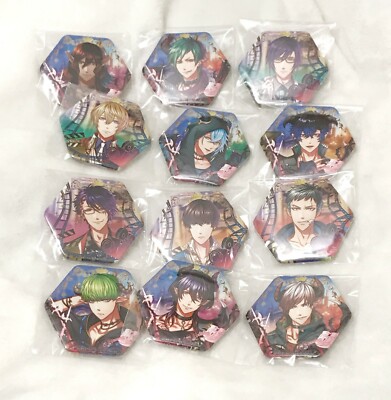 GCREST, 100 Princes of Dream Kingdom, Full Set of 12 Halloween Monster Buttons
