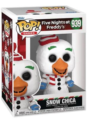 Funko Five Nights at Freddy's Holiday Snow Chica Funko Pop! Vinyl Figure #939