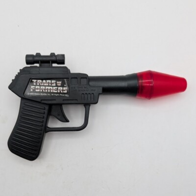 Vintage 1984 Hasbro Bradley Transformers Decepticons Toy Blaster Electronic Gun