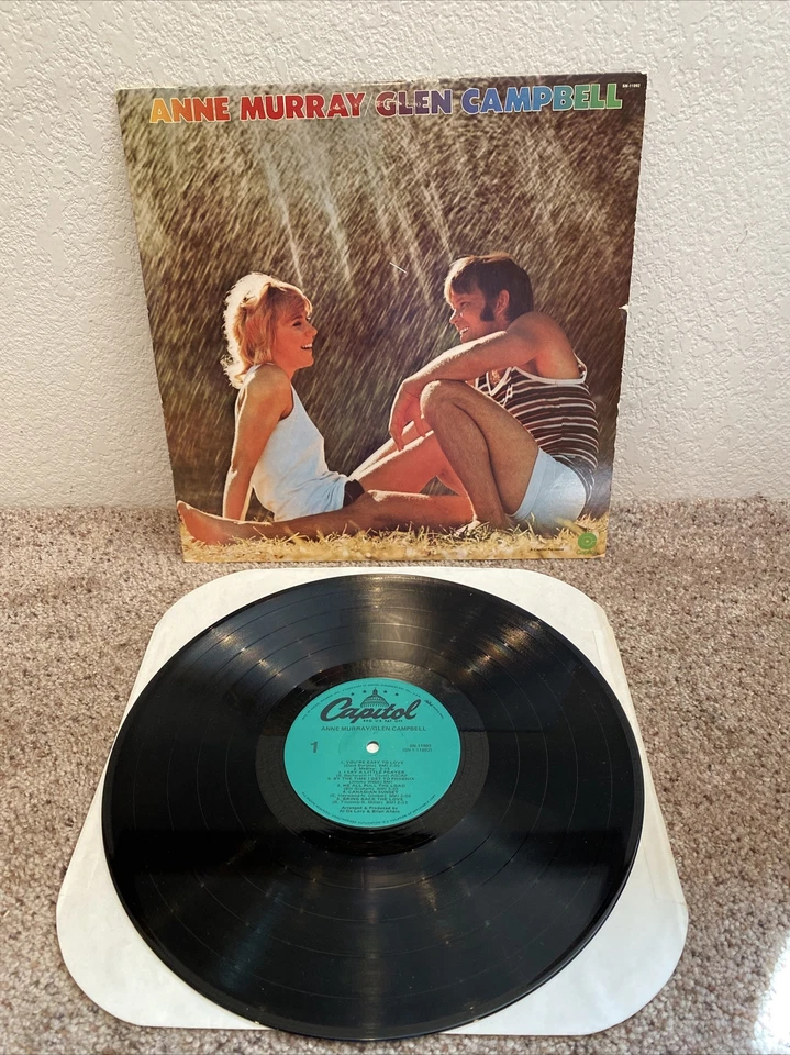 33 rpm vinyl anne murray glenn campbell  - Image 2 of 4