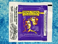 Topps Star Trek The Motion Picture Wax Packet Wrapper Empty 1979 Candy Advert