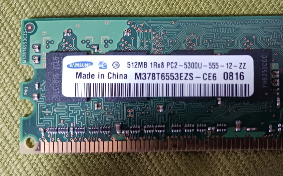 Memory Samsung M378T6553EZS-CE6 Desktop PC RAM - Image 3 of 3