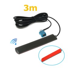 Antenna radio auto DAB FM auto + antenna stereo Fakra 3m parabrezza