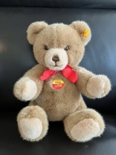 Steiff Vintage Teddy Bear Petsy-012174 Light Brown w/Tags 14" Made in Germany