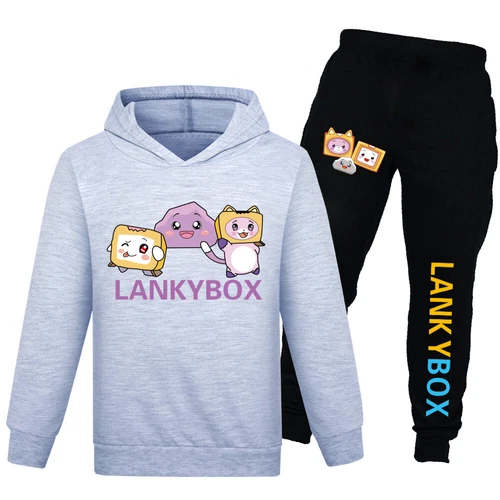 Kinder Hoodie Sweatshirt Lange Hosen Kapuzenpullover Pullover Langarm Top + Hose - Bild 11 von 32