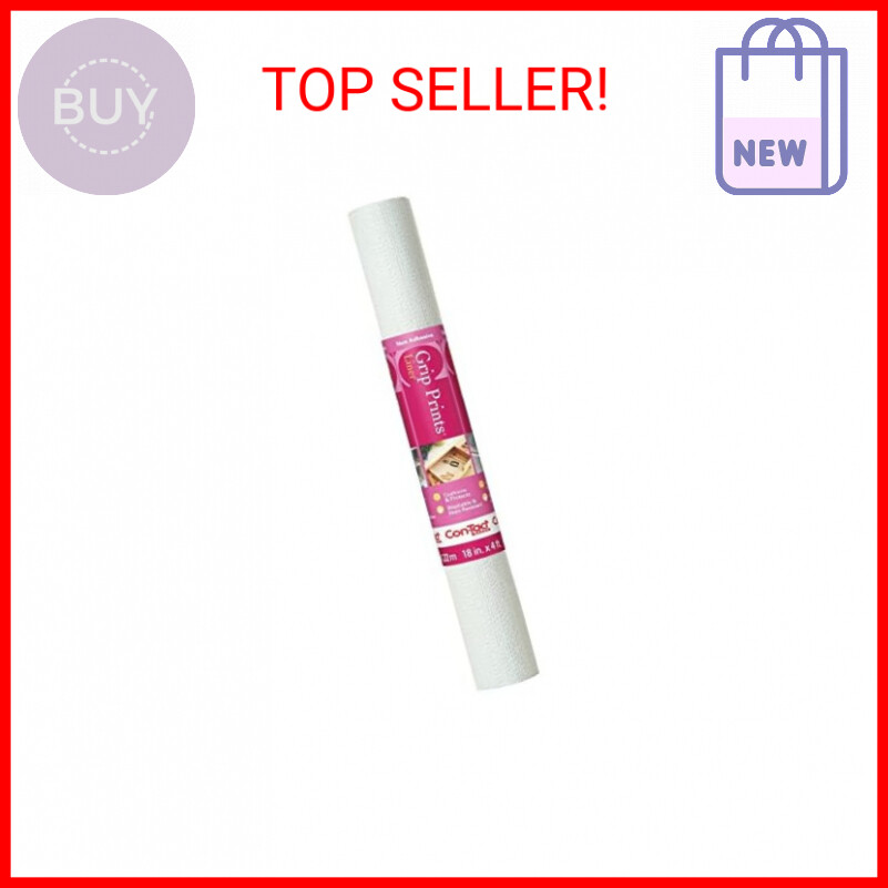 Non-Slip Con-Tact Brand Grip Prints Shelf Liner Durable Non-Adhesive