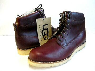 UGG WOODWIN MEN BOOTS LEATHER CORDOVAN US 13 / UK 12 /EU 47