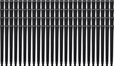 Majek Mens Tour Pro Black Midsize NO LOGO Golf Grips Bulk Pack - 100 PACK