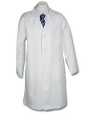 Unicom Lab Medical Coat UK S White Cotton