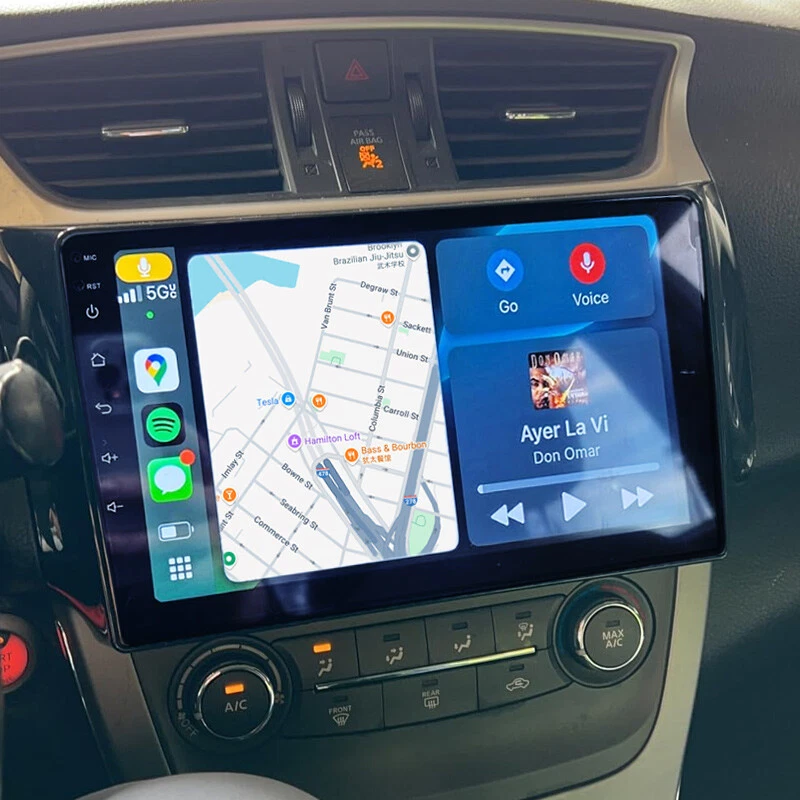 For 2012-2019 Nissan Sentra Sylphy Android 13 CarPlay Car Stereo GPS Navi Radio - Imagem 3 de 4