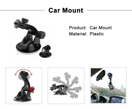 Kit de accesorios de montaje para GoPro Hero 11 10 9 8 7 6 sesión SJCAM/Xiaomi yi EKEN - Imagen 12 de 15