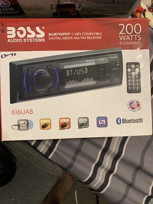 BOSS Audio Systems 508UAB Car Stereo   Bluetooth, USB, CD, AM/FM