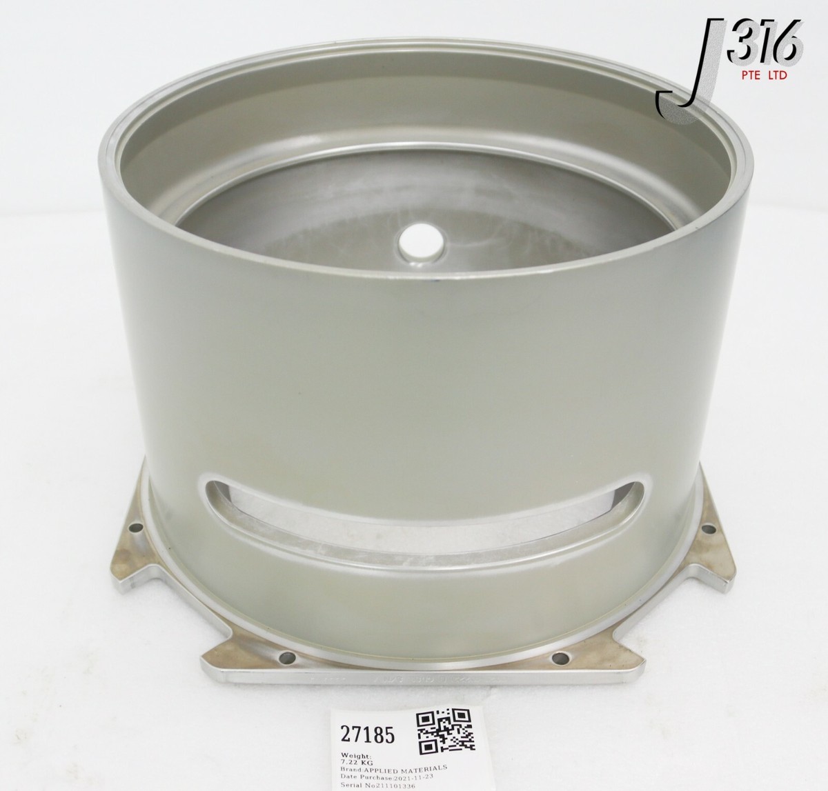 ホワイト 27185 APPLIED MATERIALS LINER, CHAMBER, CLAMP LID 0021-10223 | eBay