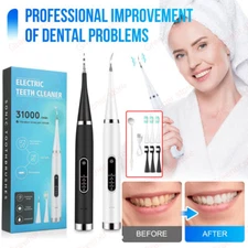 Powerful Plaque Remover for Teeth with 5 Modes - Dental Tooth Cleaner Whitening
