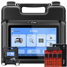 USED XTOOL X100PAD S Auto OBD2 Scanner Full System Diagnostic ECU Coding IMMO