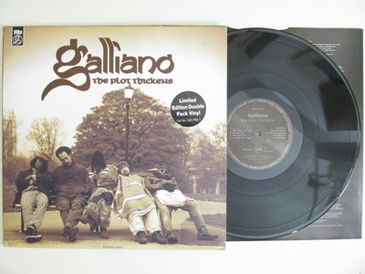 Galliano    The Plot Thickens 2LP Acid Jazz Soul Vinyl UK 1994 EX cleaned
