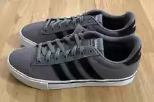 Adidas Men’s Daily 4.0 Gray & Black Skateboarding Shoes IF4493