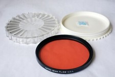 Tiffen 82mm FL-B Fluorescent Filter for Tungsten Film Made in USA Unused