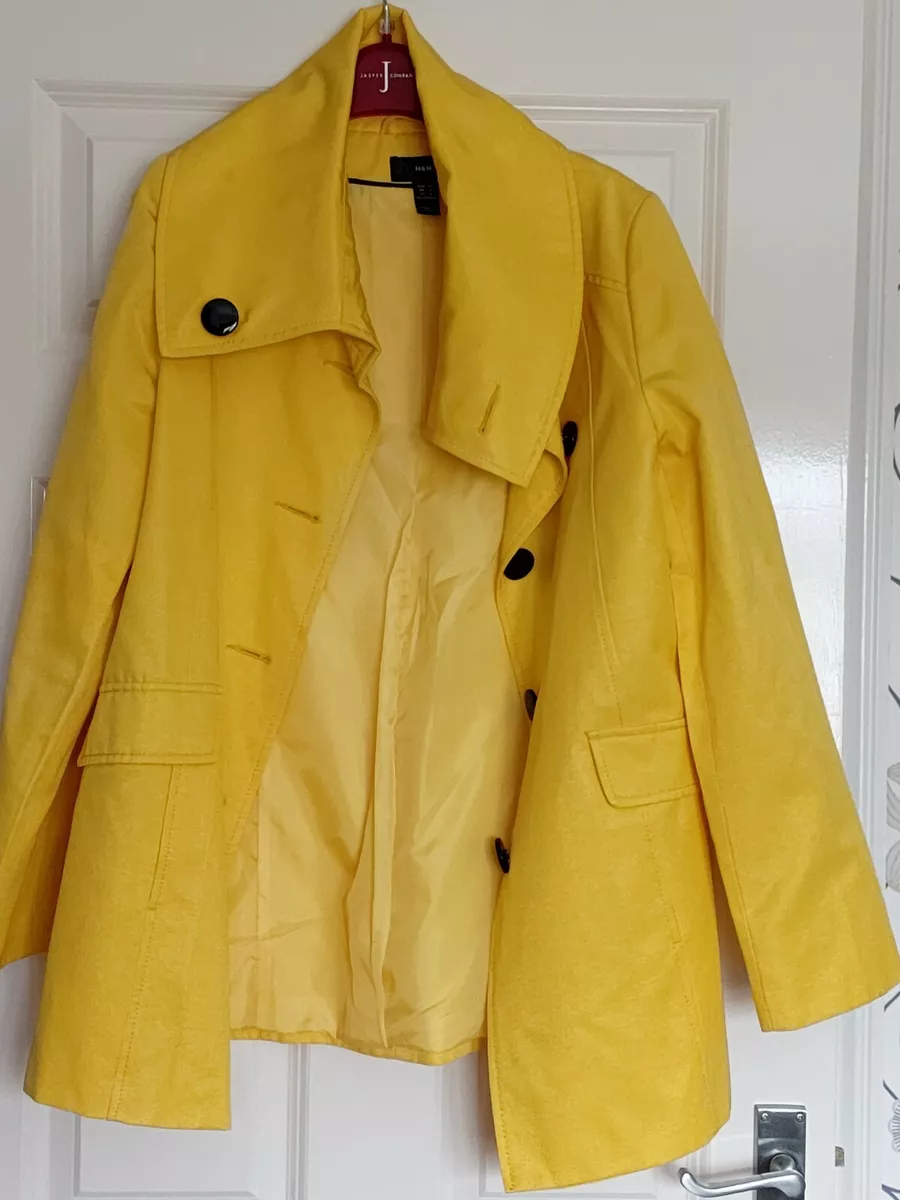 H and m yellow coat hot sale