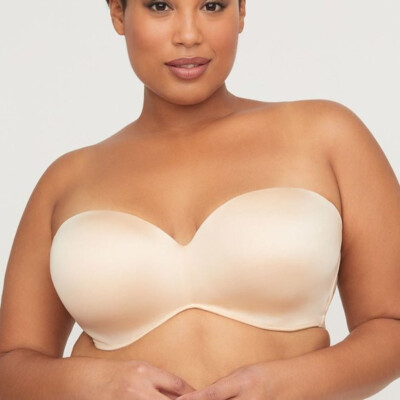 NWT - Catherines BEIGE Underwire Strapless 5 Multi-Way Convertible Bra 44DD | eBay NWT - Catherines BEIGE Underwire Strapless 5 Multi-Way Convertible Bra 44DD | eBay
