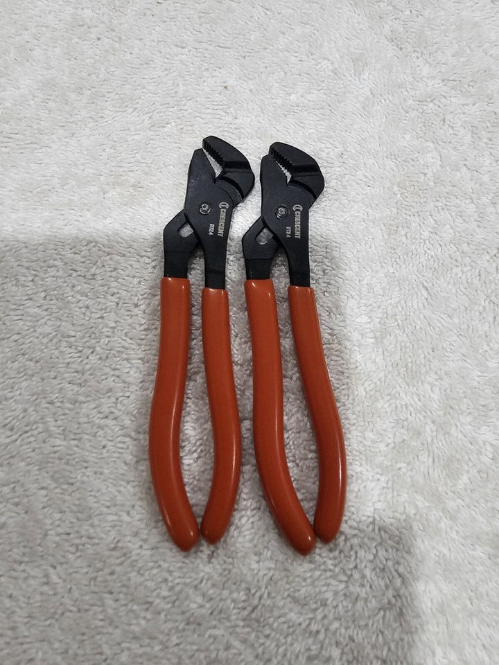 CRESCENT 4 1/2". Mini Tongue & Groove PLIERS 3/4" Jaw Angled Teeth