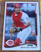 2014 Topps Update Brayan Pena #US-248 Cincinnati Reds MLB Baseball