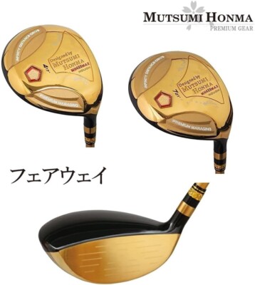Mutsumi Honma MH488 Phoenix 11 Golf Clubs Full SET Complete +