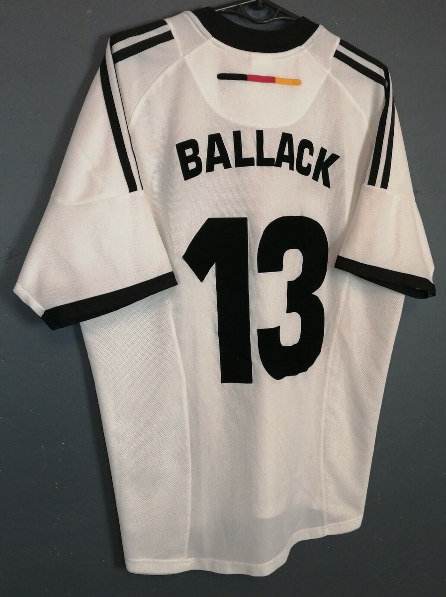 MEN'S ADIDAS GERMANY NATIONAL 2002/2004 BALLACK #13 FOOTBALL