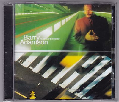 BARRY ADAMSON - AS ABOVE SO BELOW CD ALBUM MUTE   1998 TOP!