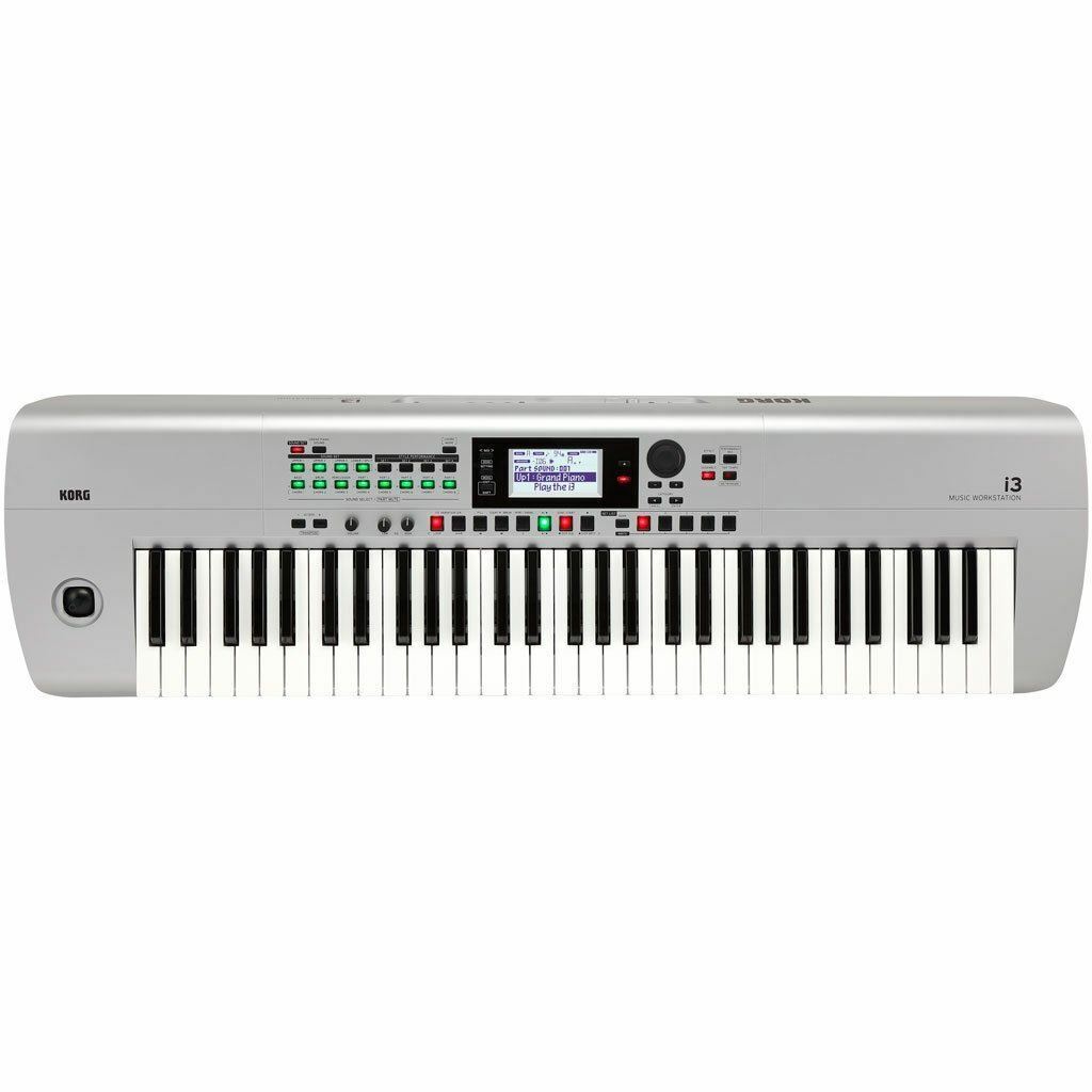 Korg i3 61-Key Music - Workstation We OFFer at cheap prices Silver Rare Keyboard