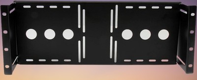 4U Universal VESA LCD Monitor Mounting Bracket for 19-inch Rack or Cabinet - ...