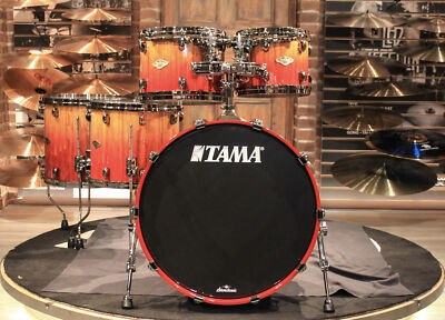 Tama Starclassic W/B Vermilion Bosse Fonce Fade 5pcs LTD Drum Set