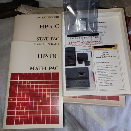 Manuali Hp 41Cx Owner's Manual Volume 1 E 2 Ristampa Colori Inglese Due - Foto 13