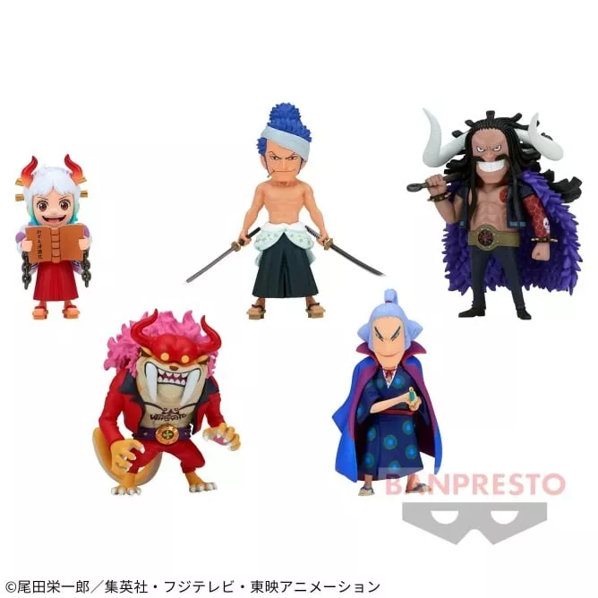 One Piece WCF World Collectable Figure Wanokuni Onigashima 1 Zeus 3-Inch  Mini Figure