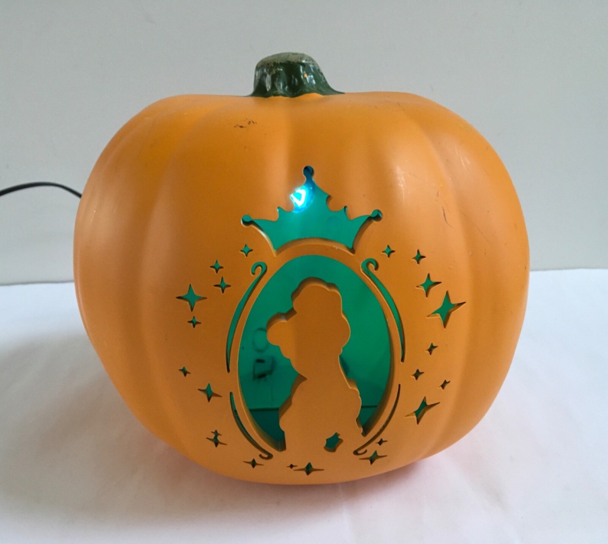 アクセサリー DISNEY CINDERELLA PUMPKIN Gemmy Disney Cinderella Princess Halloween Decoration Light Up