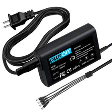 12V 3A AC DC Adapter Charger For CCTV Camera with 4 port pigtail Power Cord PSU