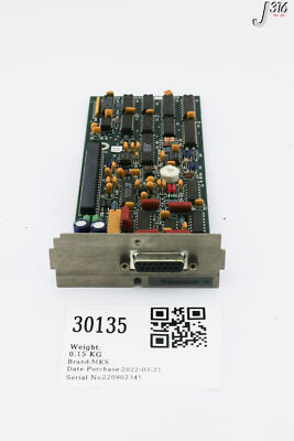 30135 MKS PCB ASSY, TRANSDUCER CONTROLLER BD, 115367-G1-E1 115367