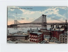 Postcard Williamsburg Bridge, New York City, New York