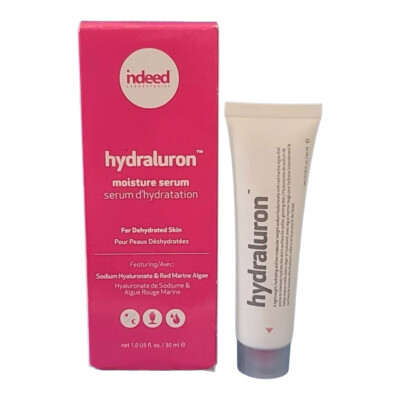 Indeed Laboratories Hydraluron Moisture SERUM 1.0 fl oz (30 mL ) New 