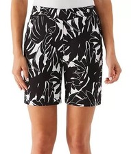 2 NEW Pairs Rafaella Women's Shorts Size 4 Stretch Comfort Waistband Bermuda