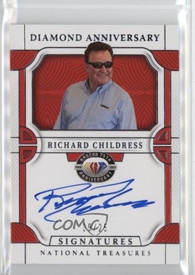 2023 Panini National Treasures 9/25 Richard Childress #DAS-RCR Auto HOF 17uv